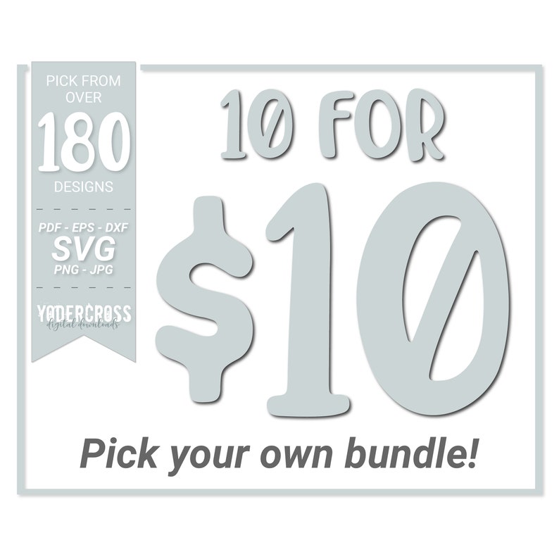 Download 10 For 10 Svg Bundle Pick Your Own Svg Bundle Choose Any Etsy PSD Mockup Templates