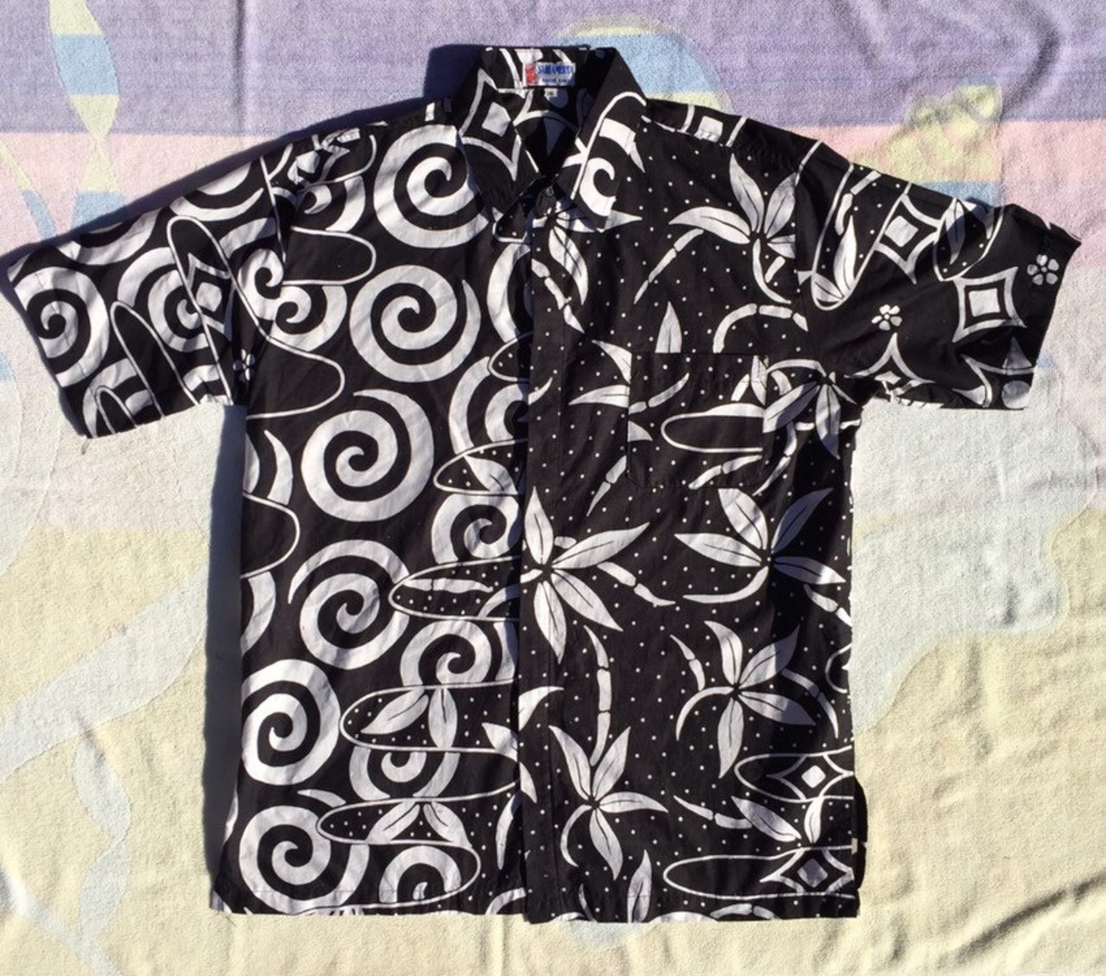 Wild Hawaiian Crazy Pattern Shirt Etsy