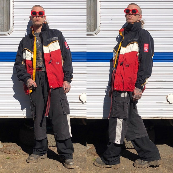 Sick 90’s Euro PHENIX Rave Ski Snow Jacket