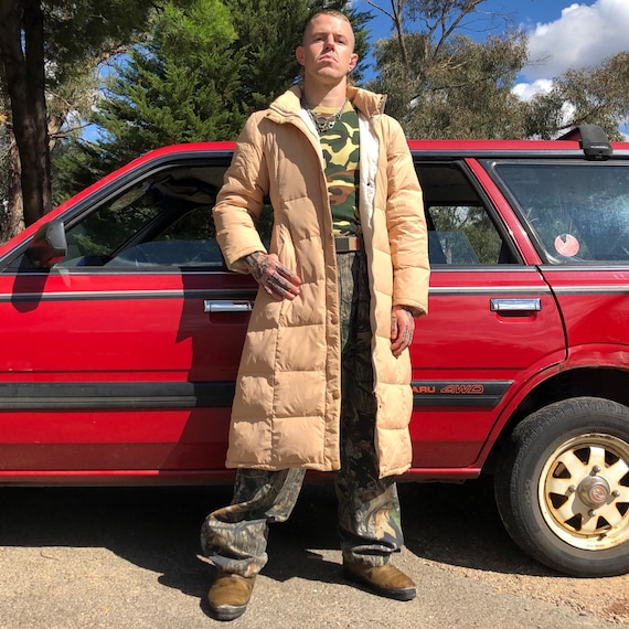 80’s - 90’s TIMBERLAND Long Puffer Trench Coat