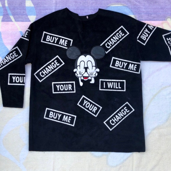 Amazing Mickey Mouse Disney Textured Sweater