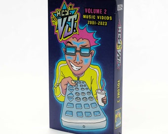 HEY VJ! VHS Music Videos Mix Tape 2000s Y2K Nostalgia Rock Pop Hip Hop