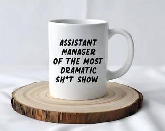Mok assistent-manager, koffiemok, cadeau-idee assistent-manager, koffiekop, cadeau voor assistent-manager