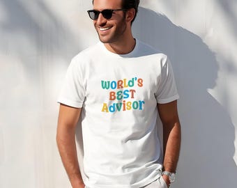 Shirt adviseur, cadeau-idee adviseur, T-shirt adviseur, T-shirt adviseur, cadeau voor adviseur