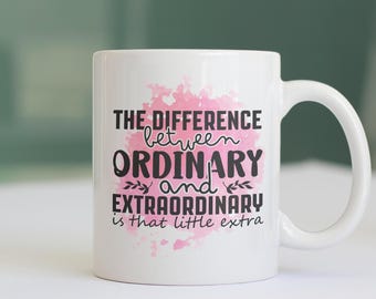 Motivational Mug, Coffee Mug, Motivational Gift Idea, Coffee Cup, Gift for Inspiration