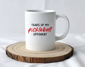 Pickleball Mug, Pickleball Gift Idea, Gift for Pickleball Lover, Funny Gift Idea