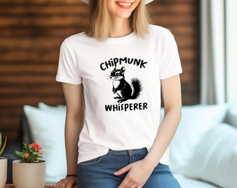 Maglietta Chipmunk, idea regalo Chipmunk, maglietta Chipmunk, maglietta Chipmunk, regalo per gli amanti dei Chipmunk
