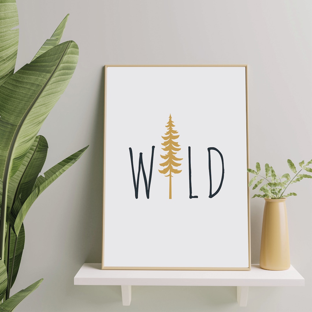 Camping Wall Art Wild Digital Download Print Art Print Digital Wall Art Outdoor Adventure Wall