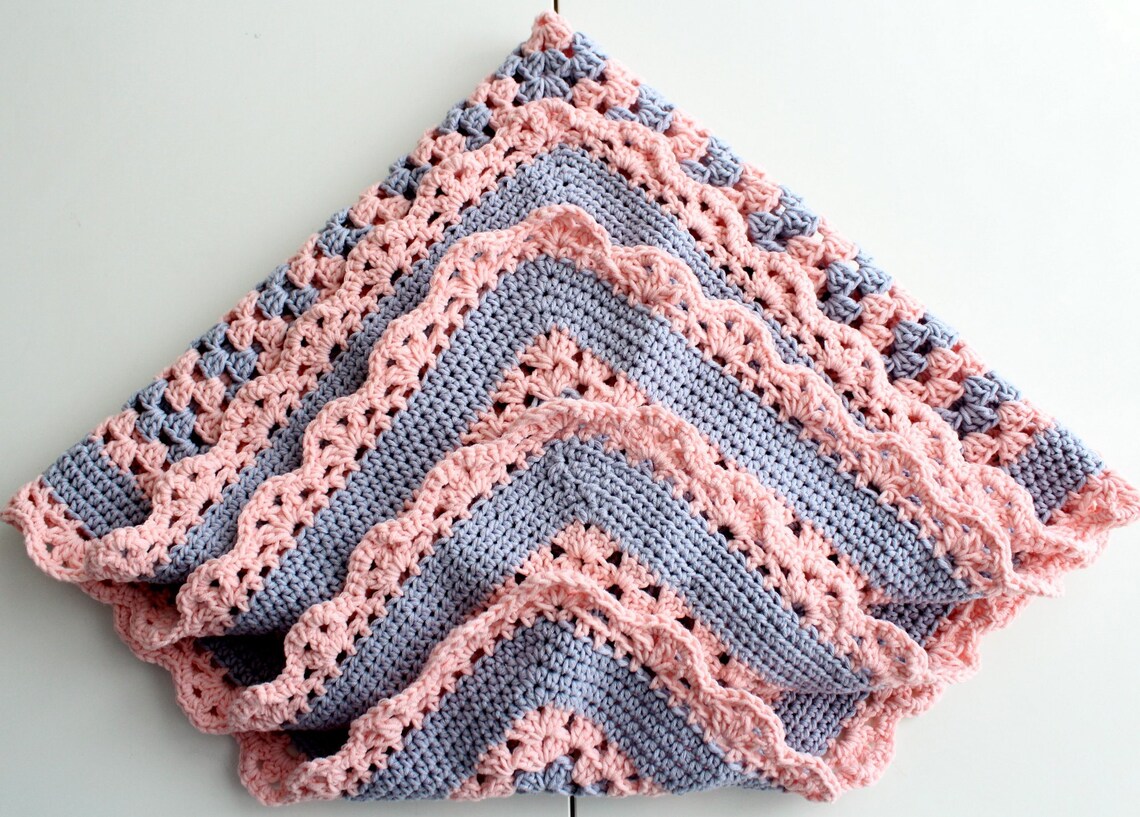 Crochet Baby Blanket Baby Girl Gifts Baby Shower Newborn Etsy