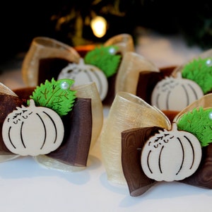 Pumpkin Napkin Rings, Thanksgiving Table Decor, Thanksgiving Table, Thanksgiving Tableware