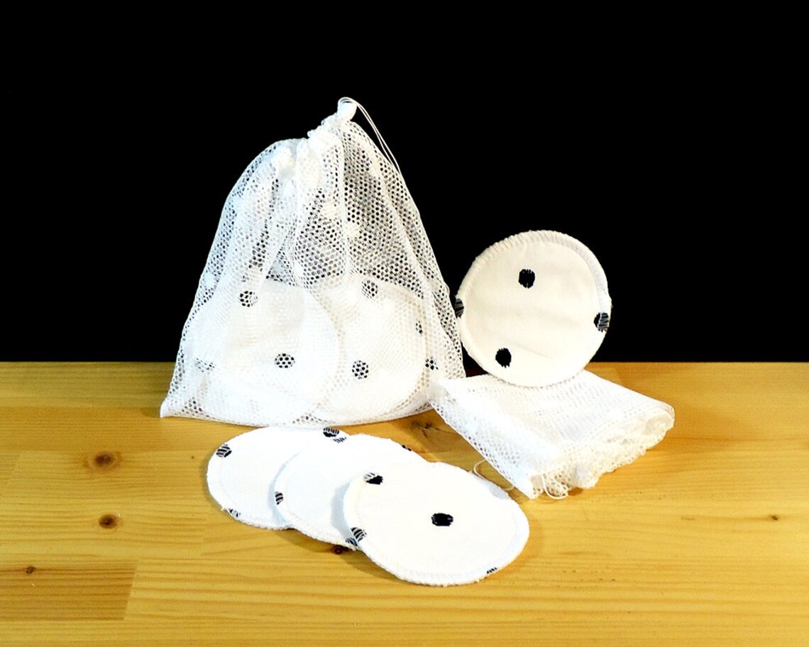 Reusable Cotton Rounds Organic Zero Waste Makeup Remover Pads Etsy