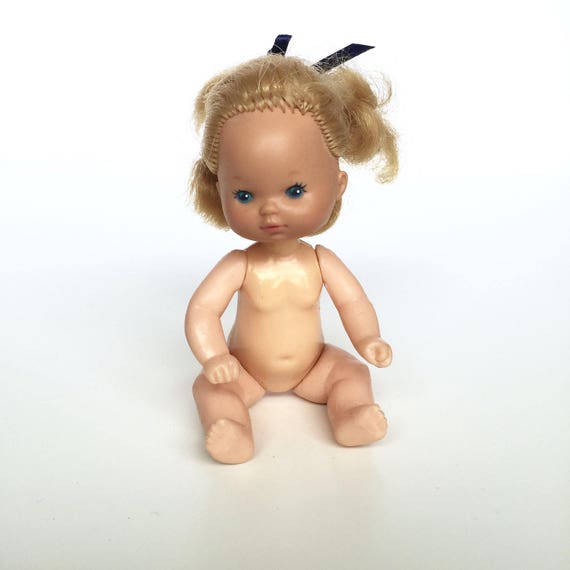 Vintage Doll Mattel 1976 With Blonde Hair Blue Eyes Baby Etsy