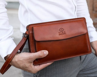 Men's Pouches & Clutch Bags Collection