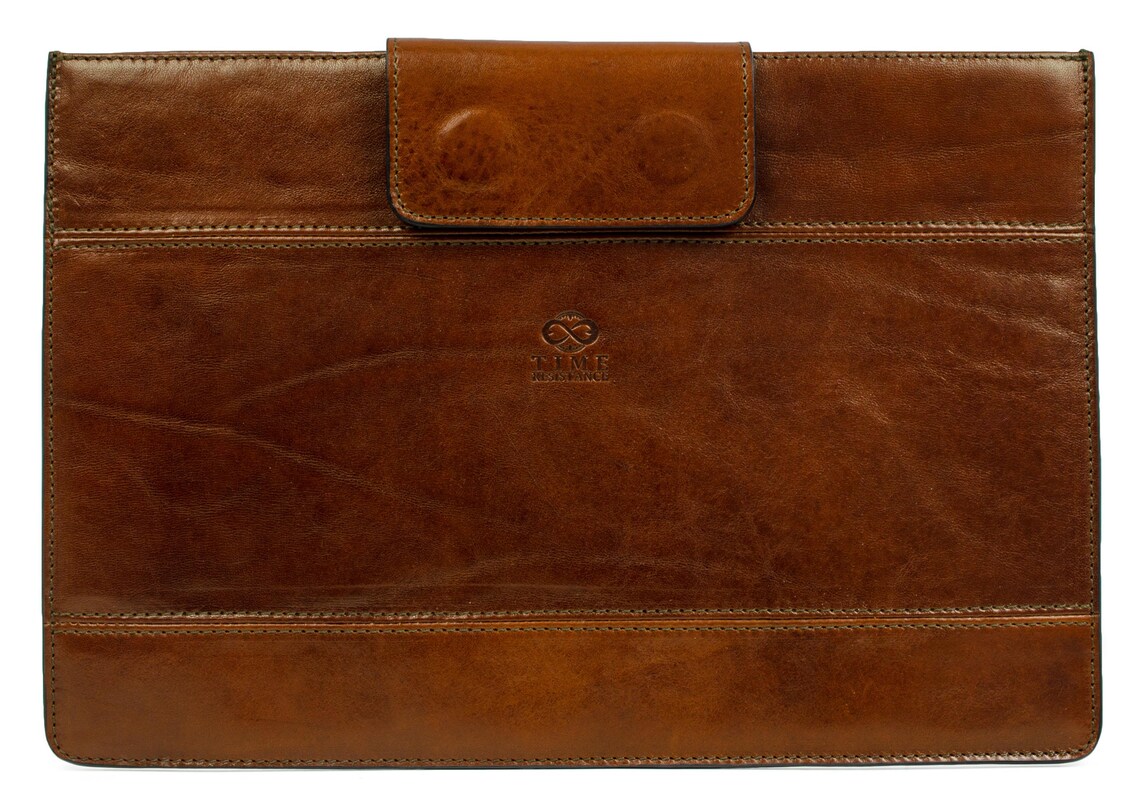 Leather Laptop Sleeve 13 Laptop Case Black Leather Etsy