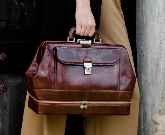 leather physician bag