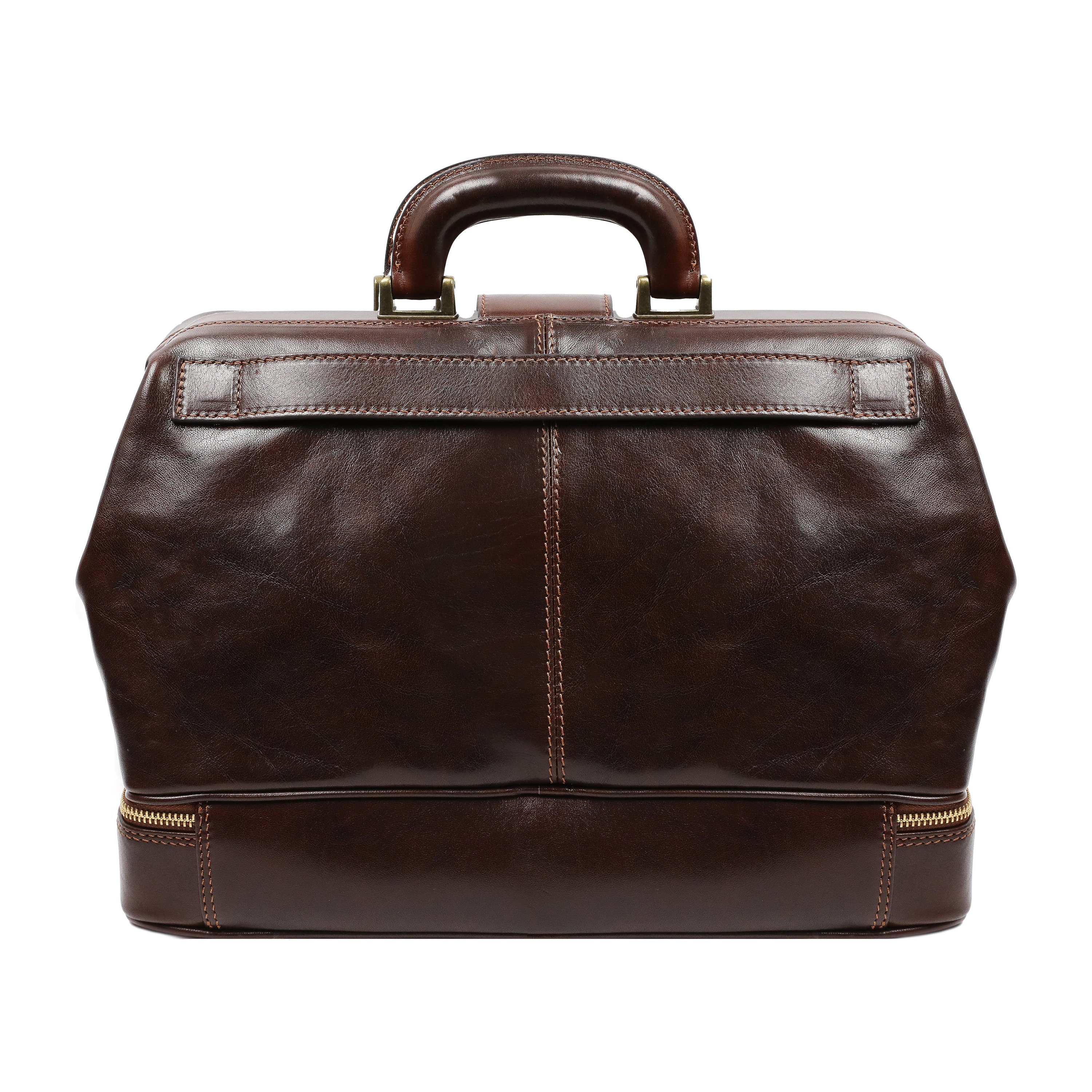 Vintage Knob Leather Side Back Carry Doctor Bag - Shop w-wear Briefcases & Doctor  Bags - Pinkoi