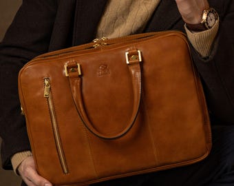 Maletín grande de cuero, mochila, bolso bandolera, bolsa de viaje de cuero genuino, regalo de graduación