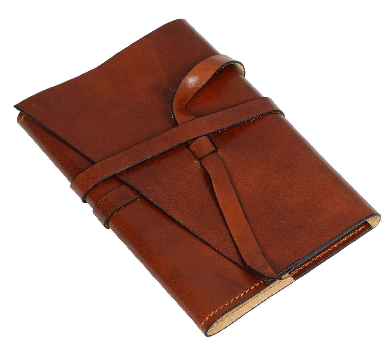 Leather Journal for Men Refillable Cover A5 Notepad Etsy
