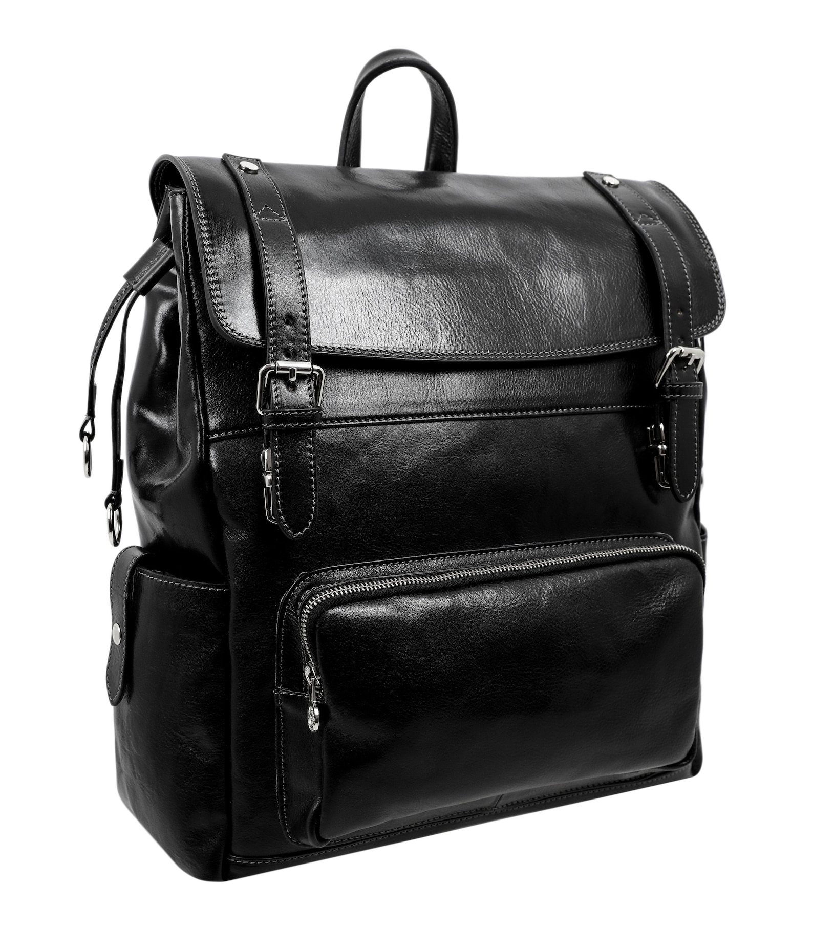 Men's Leather Backpack Leather Rucksack Travel Backpack Etsy