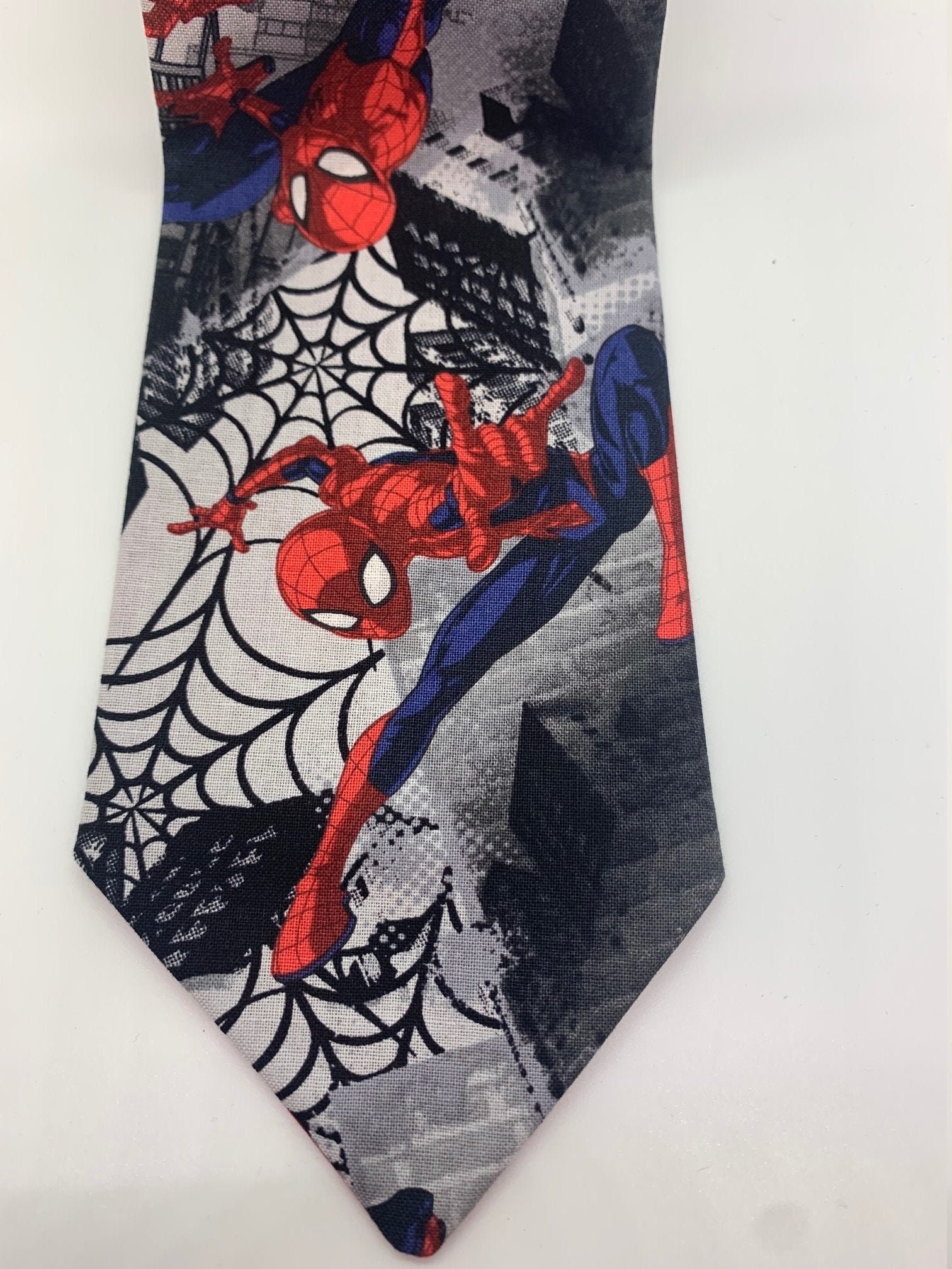 mens spiderman tie