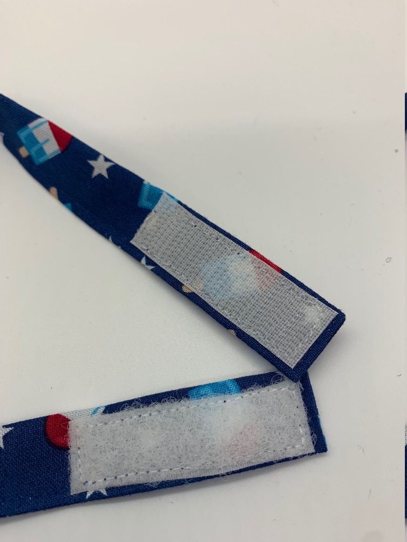 Bombpop 4th of july novelty themed cotton independence day Adult bowtie red white and blue popsicle