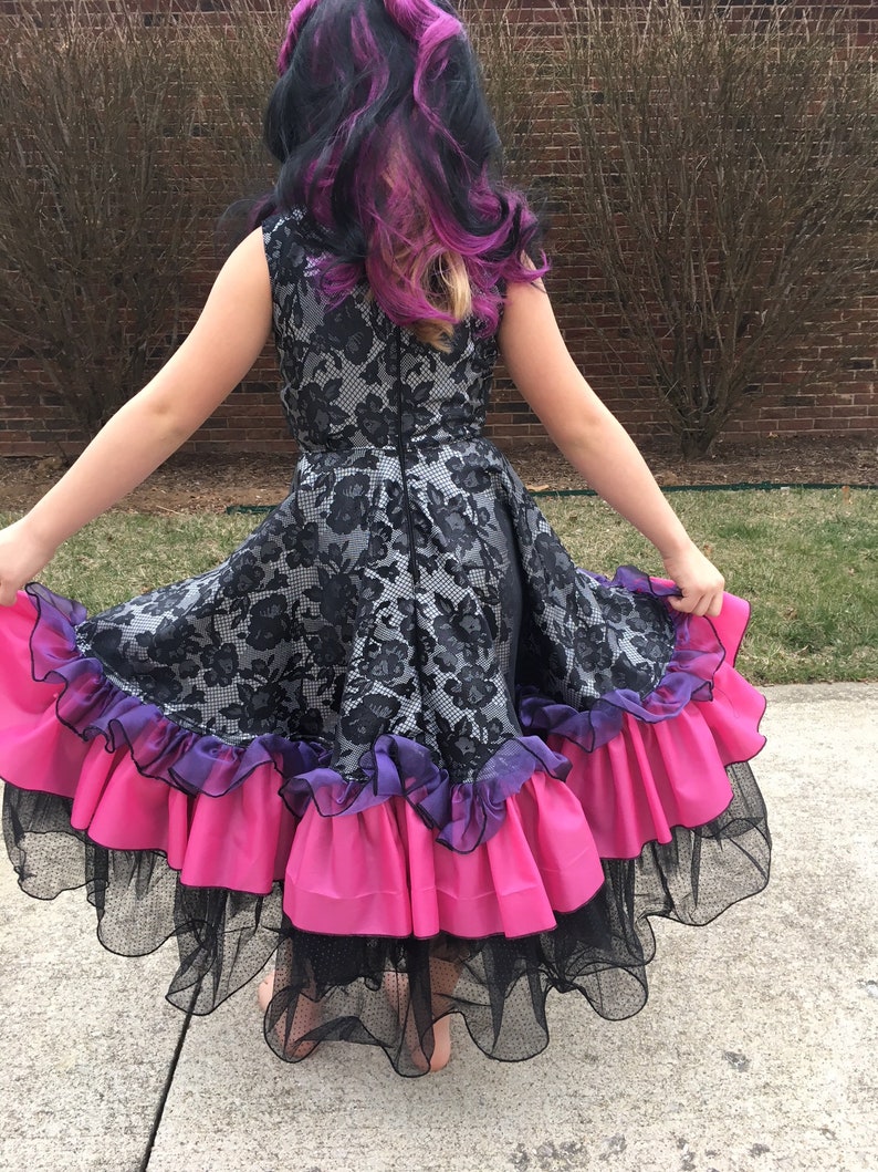 Ever After High Raven Queen Dress Costume Etsy