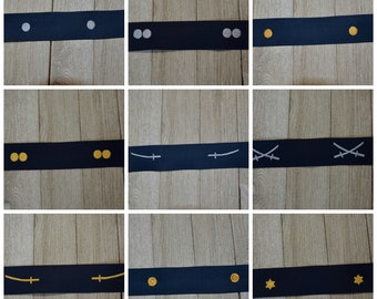 TRMN - Grayson Space Navy - Embroidered Officer Ranks