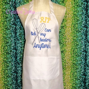 Embroidered Apron