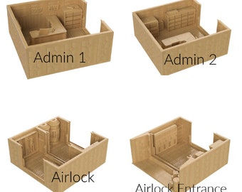3D Printed Small Rooms