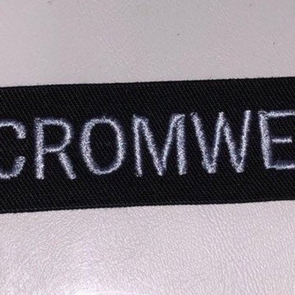 4 Horsemen - Embroidered Name Tapes