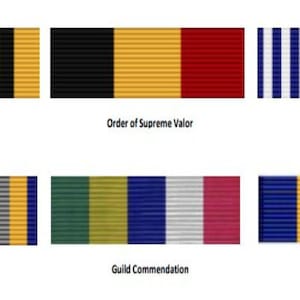 4 Horsemen - Guild Ribbons & Devices