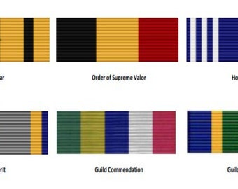 4 Horsemen - Guild Ribbons & Devices