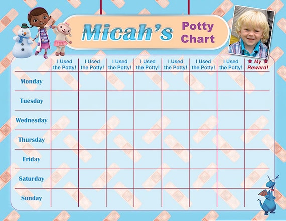 Doc Mcstuffins Chore Chart