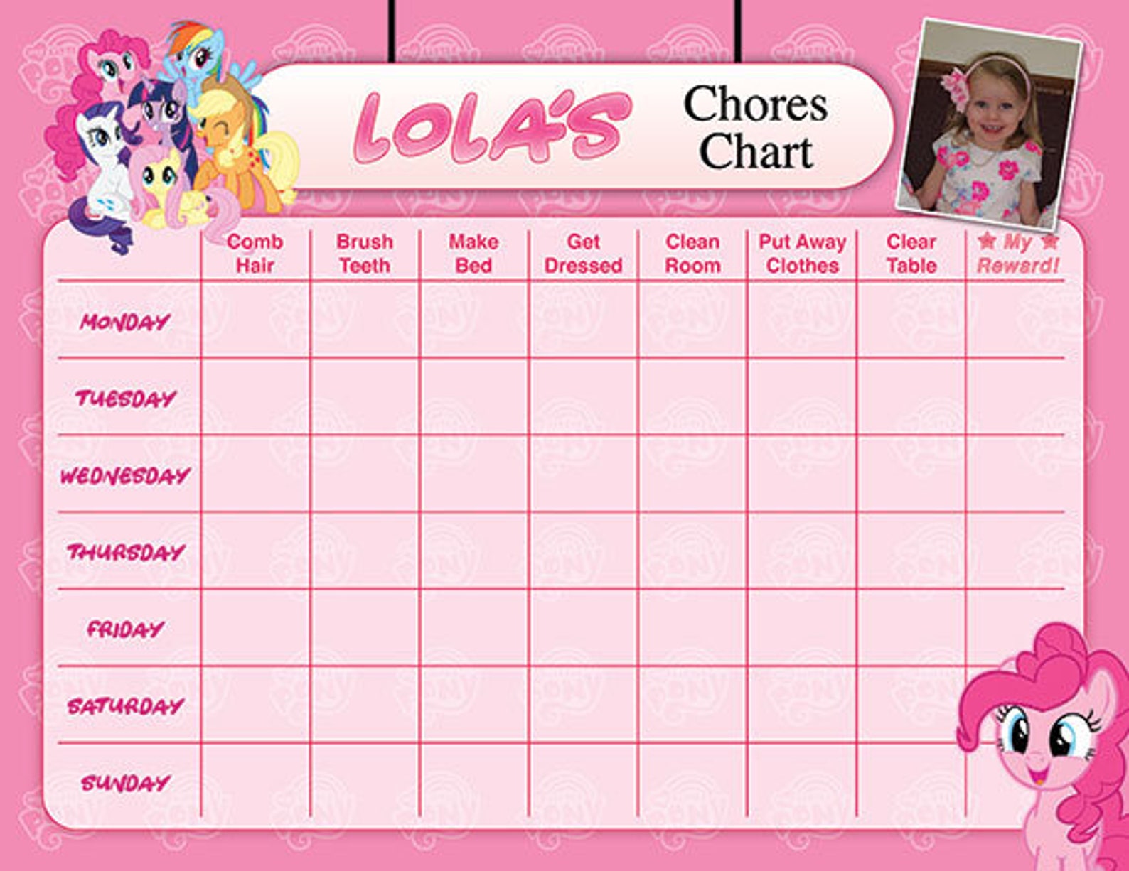 my-little-pony-potty-chart-potty-training-chart-potty-etsy
