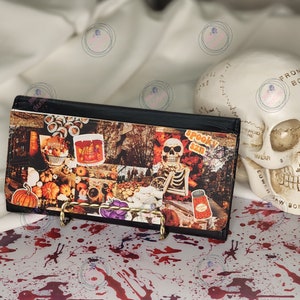 Spooky Wallet, Halloween Wallet