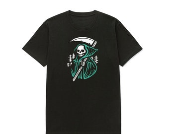 Death Is Hereditary Skull MENS T-SHIRT tee birthday gift grim reaper dead scary Death Is Hereditary Skull MENS T-SHIRT tee birthday gift grim reaper dead scary
