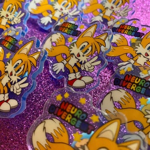 Neurodivergent Miles Tails Prower Pin