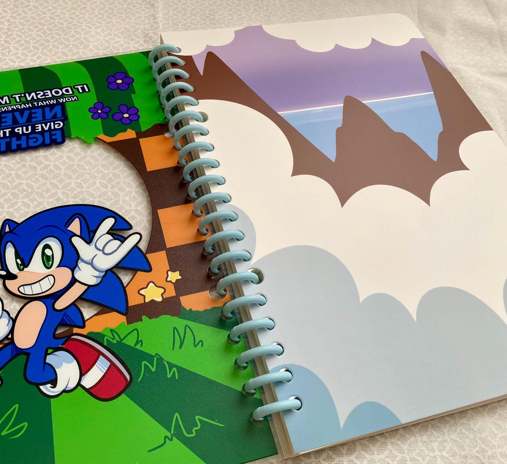 Sonic the Hedgehog or Miles Tails Prower Smart Binder Notebooks Dots Lined Paper With Date - Etsy Sonic the Hedgehog or Miles Tails Prower Smart Binder Notebooks Dots Lined Paper With Date - Etsy