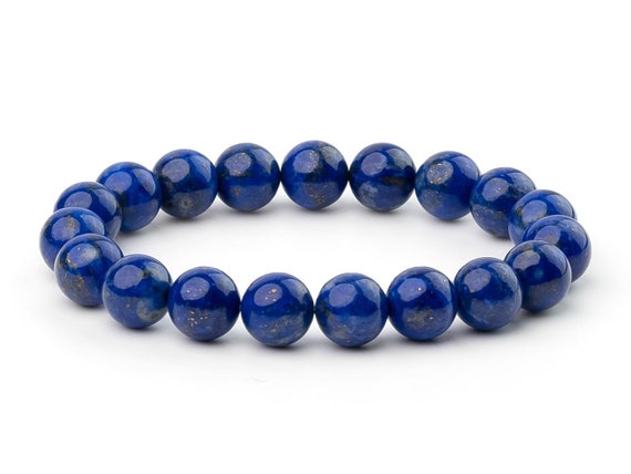 Natural Lapis Lazuli Gemstone Bead Bracelet Blue Reiki Chakra Heal Stone Jewelry Natural Lapis Lazuli Gemstone Bead Bracelet Blue Reiki Chakra Heal Stone Jewelry