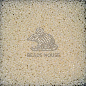 10g 147 Ceylon Light Ivory Toho Seed Beads 11/0 2.2mm Japan Beads Jewellery Making