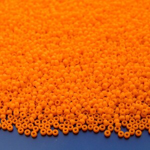 15-405, Miyuki 8.2g Opaque Tangerine 15-405, Miyuki 8.2g Opaque Tangerine