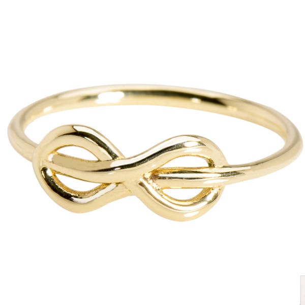 Infinity Knot Ring - Etsy