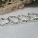 4 Mm Sterling Silver TRIO FRIEND RINGS Bff Three Best Friend Rings for ...