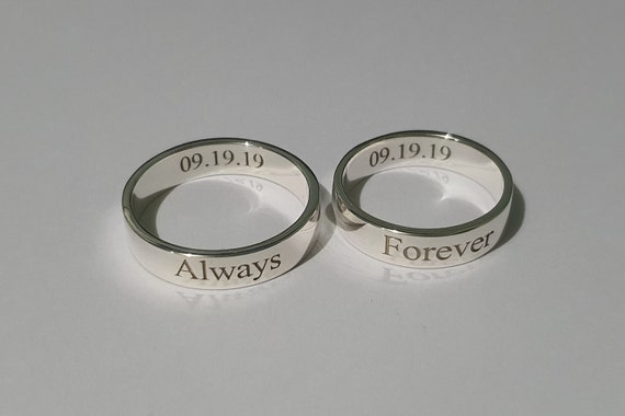 KUNDLI GEMS Stylish Name Alphabet Letter Ring American Diamond stone Silver  Ring ( Couple , Girl Boy Gift , Valentine's Gift Ring ) for Men & Women  Stone Diamond Silver Plated Ring