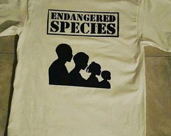endangered species shirt /