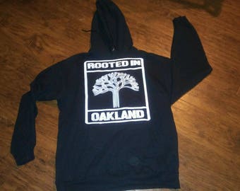 Rooted in Oakland Tree Hoodie - Comfort Weight Fleece