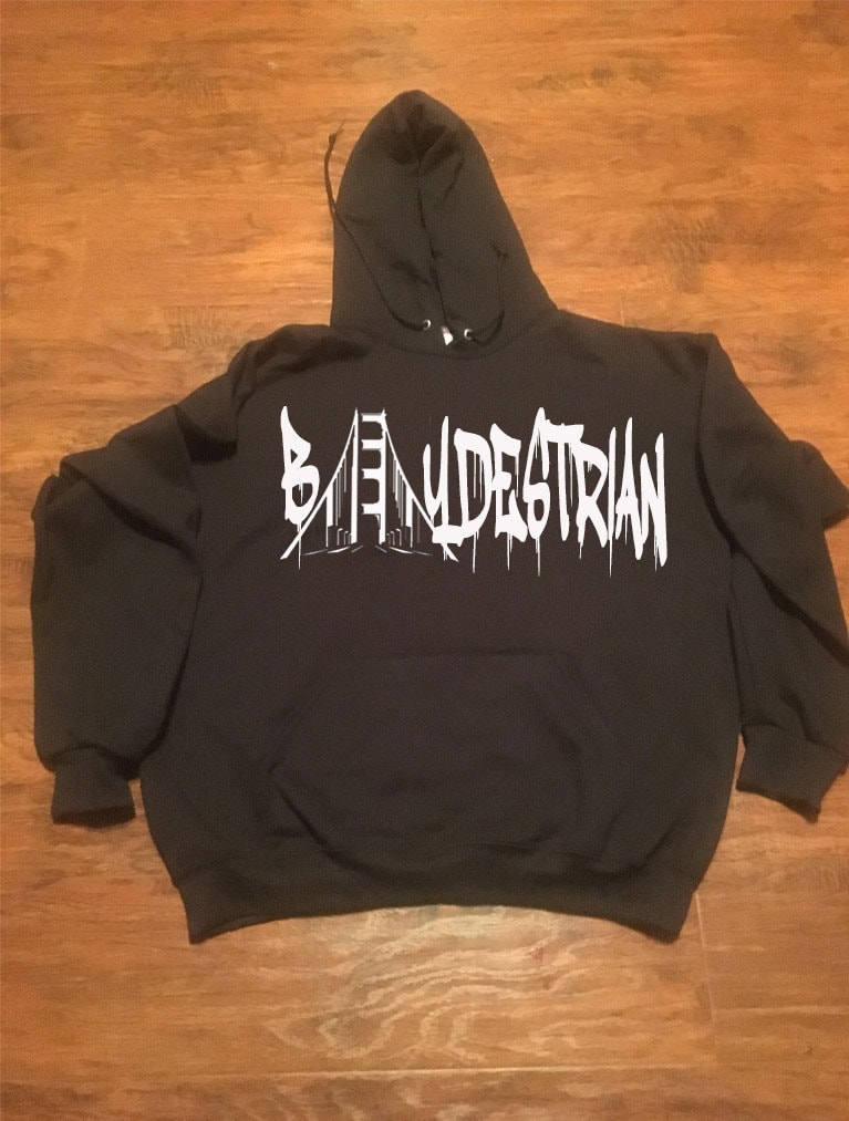 Hoodie / Baydestrian / Pullover / Bay Area Clothing/ Etsy