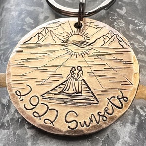 Bronze Anniversary Gift, 8th Anniversary Gift, Anniversary Gift for him, gift for her, anniversary couples gift, 8 year anniversary, Couples