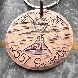 Copper Anniversary Gift, 7th Anniversary Gift, Anniversary Gift for him, gift for her, anniversary couples gift, 7 year anniversary, Couples