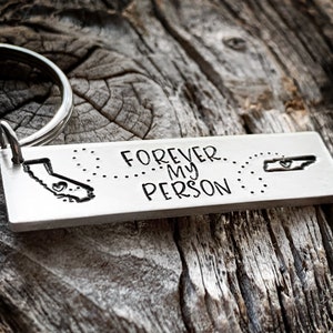You&#39;re My Person, Best Friend Gift, Best Friend Keychain, Bestie Gift Keychain, Sisters Gift Keychain, BFF gift, You are my person gift